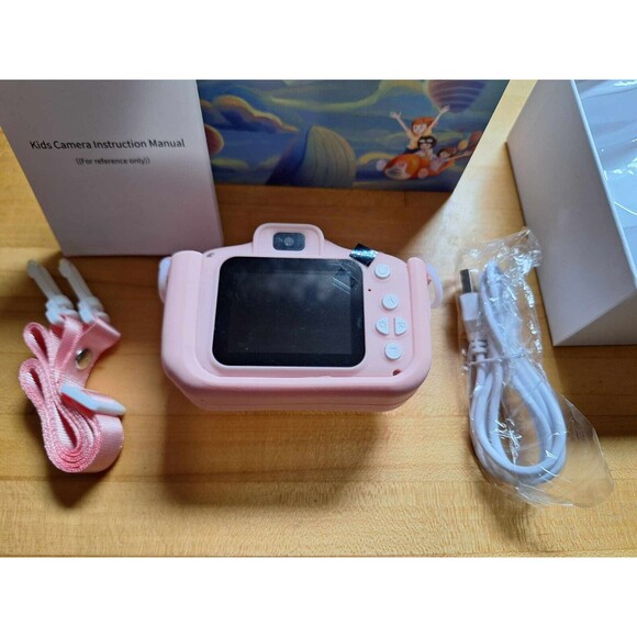 Goopow Kids Digital Camera, 32gb SD Card Included, Soft Silicone Cover, Age 3+ - Picture 4 of 16